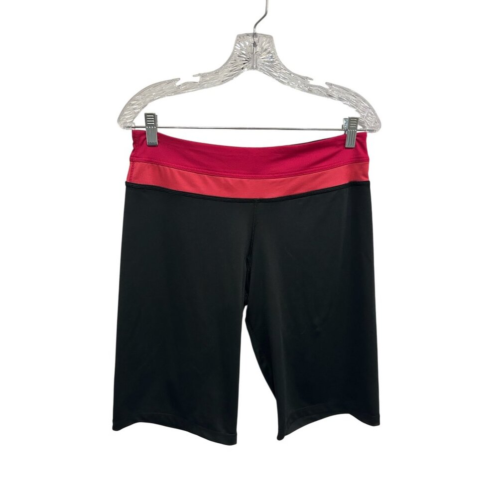 Layer 8 Performance Black Red Quick-Dry Athletic Shorts SZ M Sportswear Gorpcore